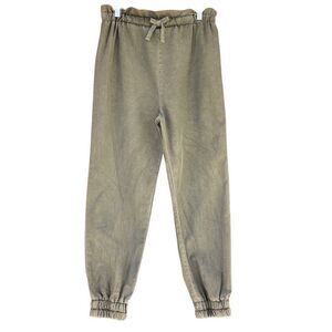 New Art Class Girls Dyed Green PaperBag Pants Jogger Women’s Junior Size XXL 18